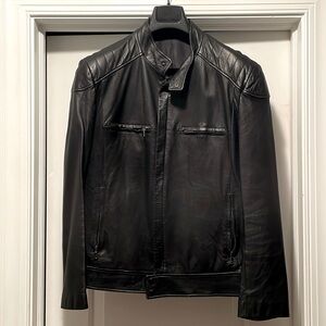 Skin Roma 100% genuine men’s leather jacket, EU size 50.